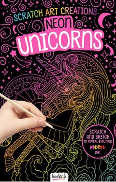 Scratch Art Creations Neon Unicorns